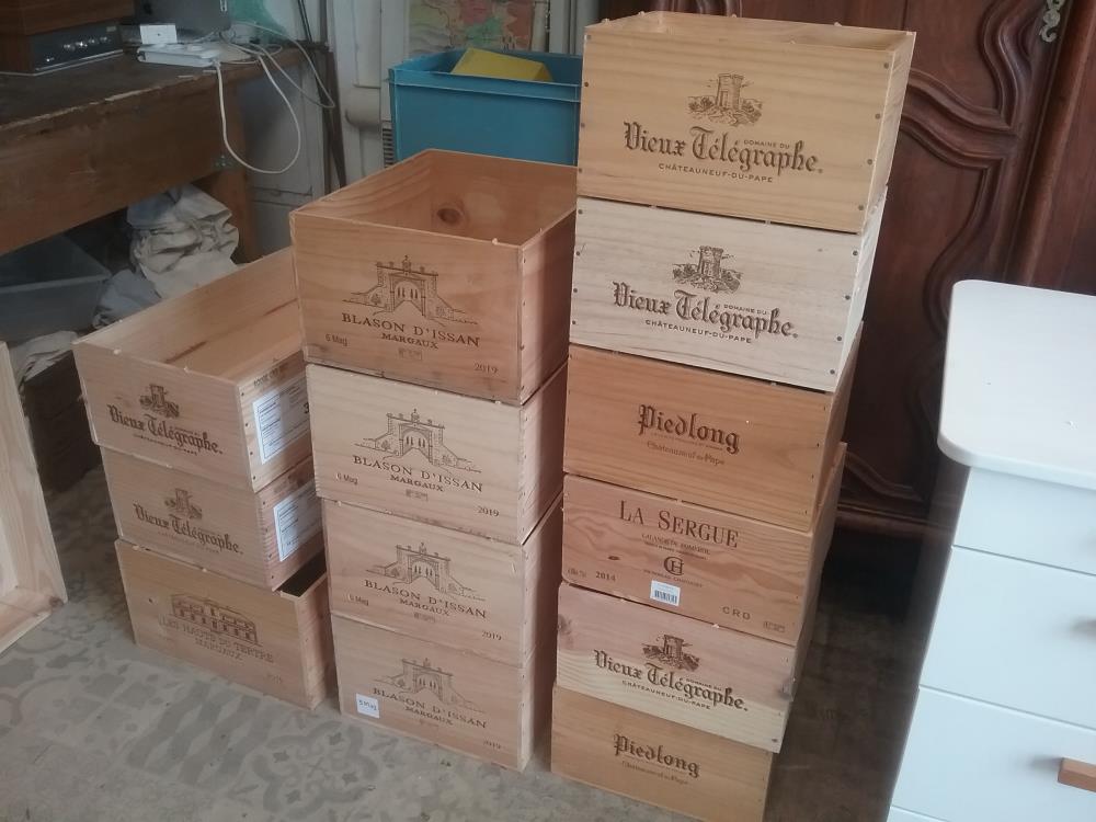 CAISSE DE VIN CHATEAUX