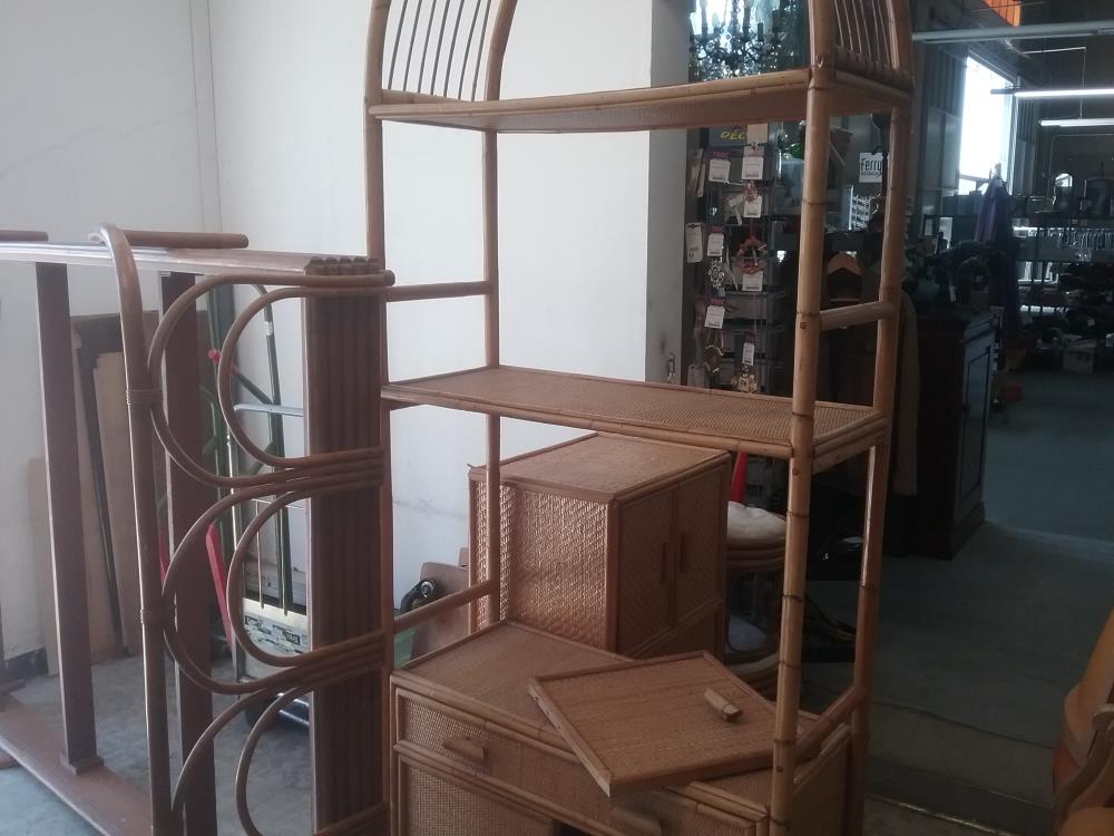 ETAGERE BAMBOU 2T2P
