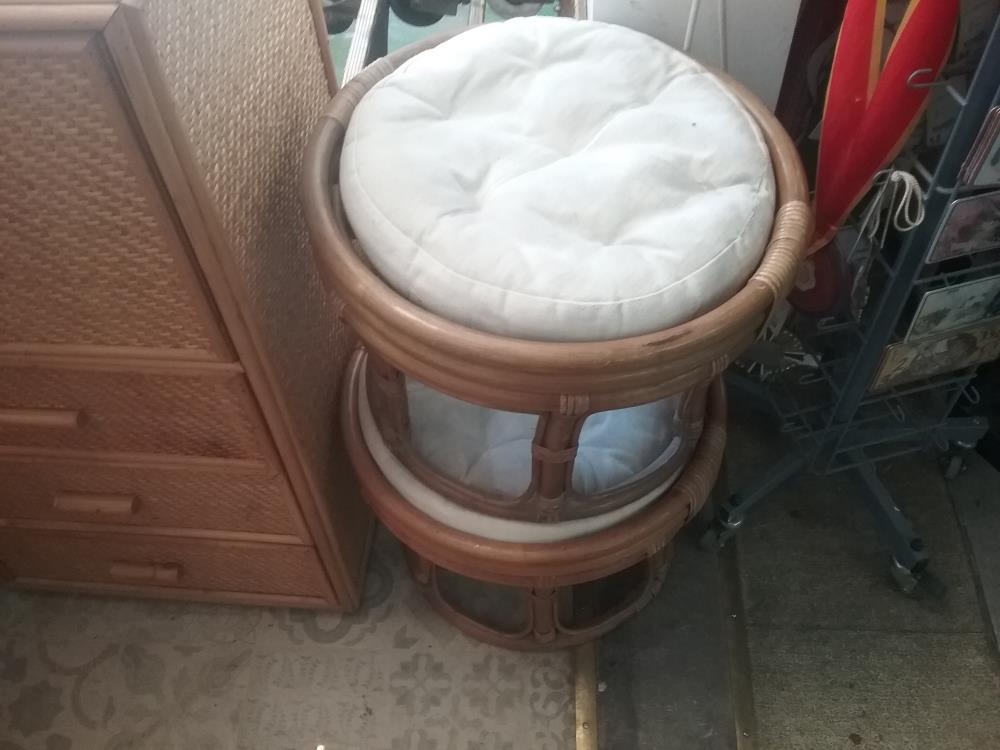 TABOURET BAMBOU 