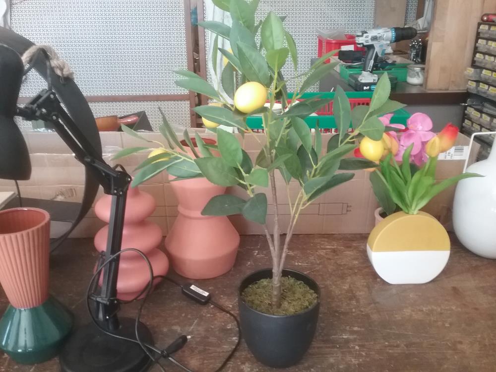CITRONIER DECO ARTIFICIEL