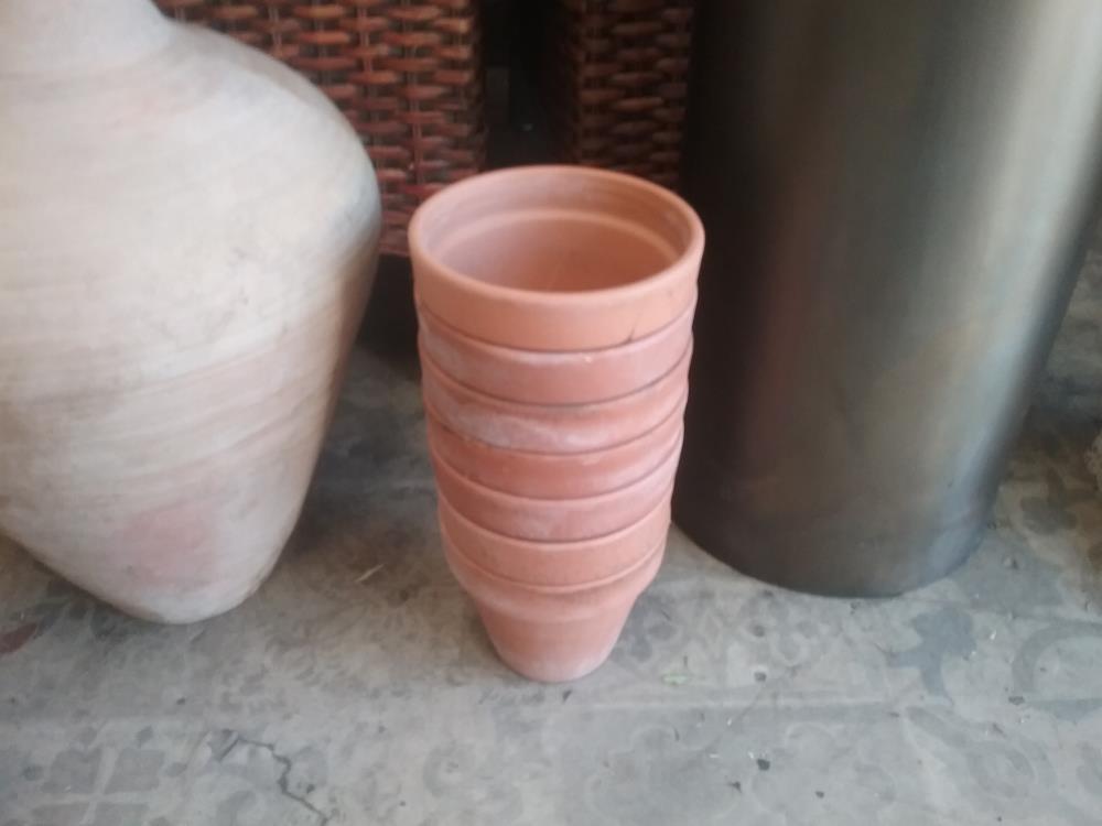 CACHE POT TERRE CUITE PM