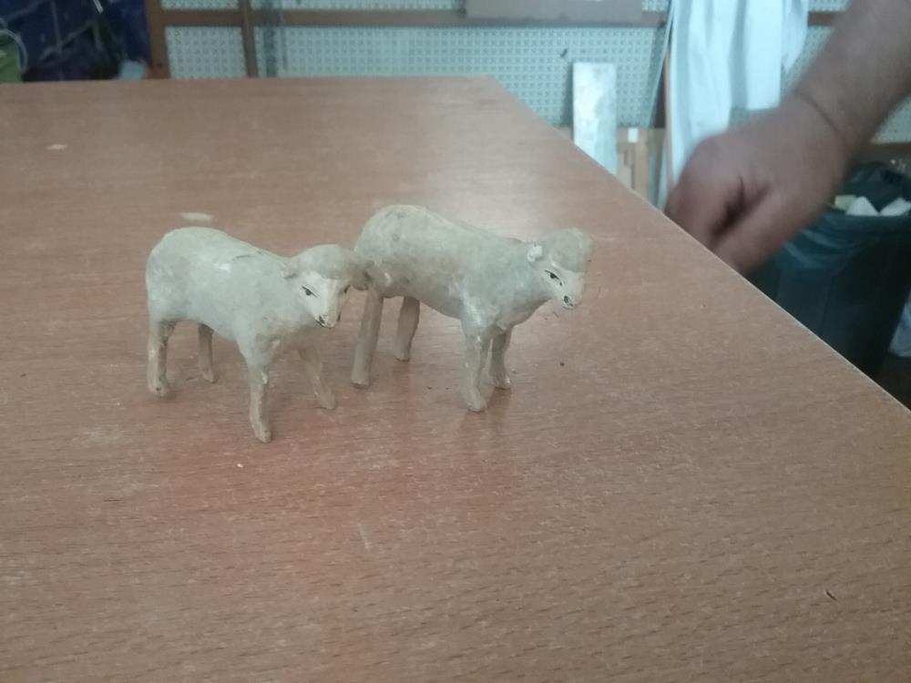 MOUTON CRECHE ANCIEN