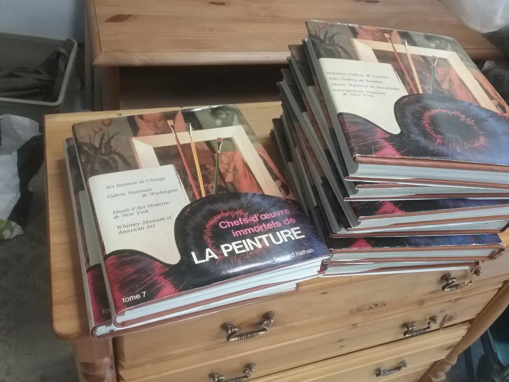 CHEFS D'OEUVRES DE LA PEINTURE EN 8 VOLUMES 