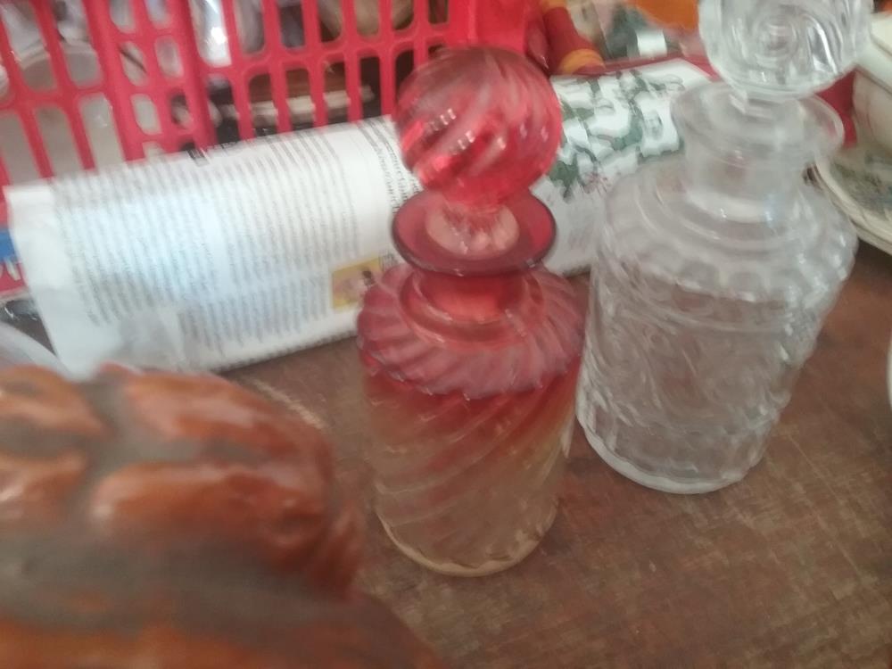 FLACON VERRE COLORE
