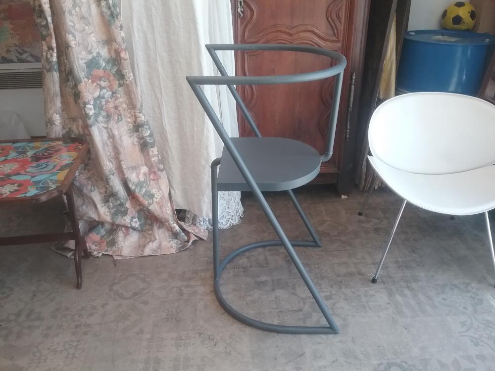 CHAISE DOUBLE SENS FER