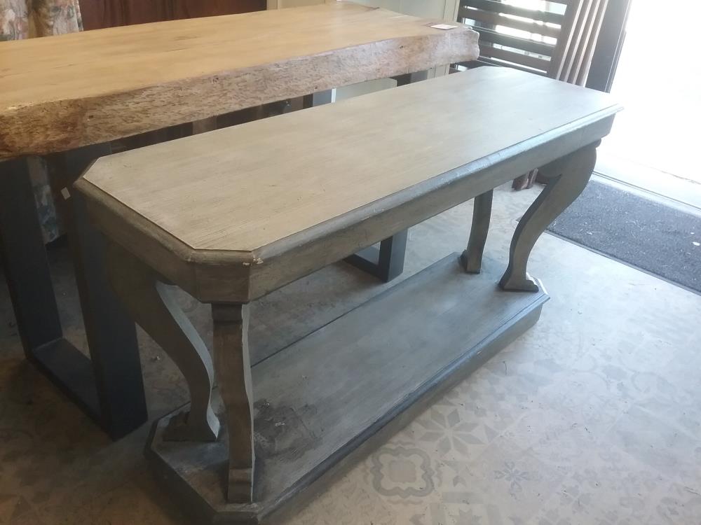GRANDE CONSOLE GRISE 