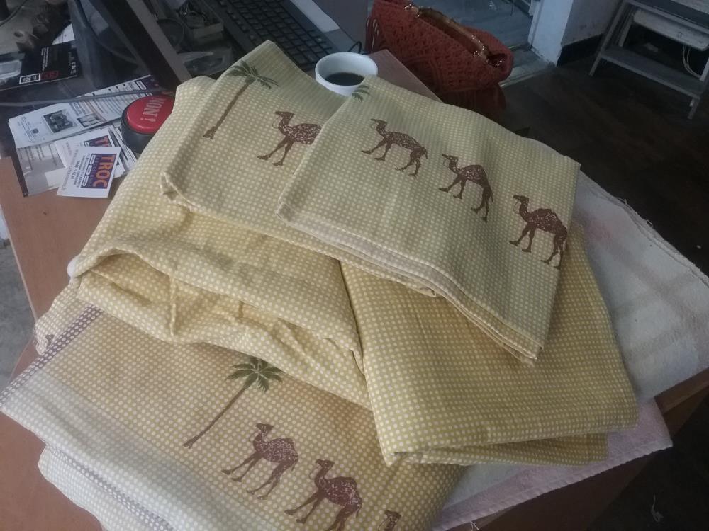 JEU DE DRAPS COMPLET 5 P