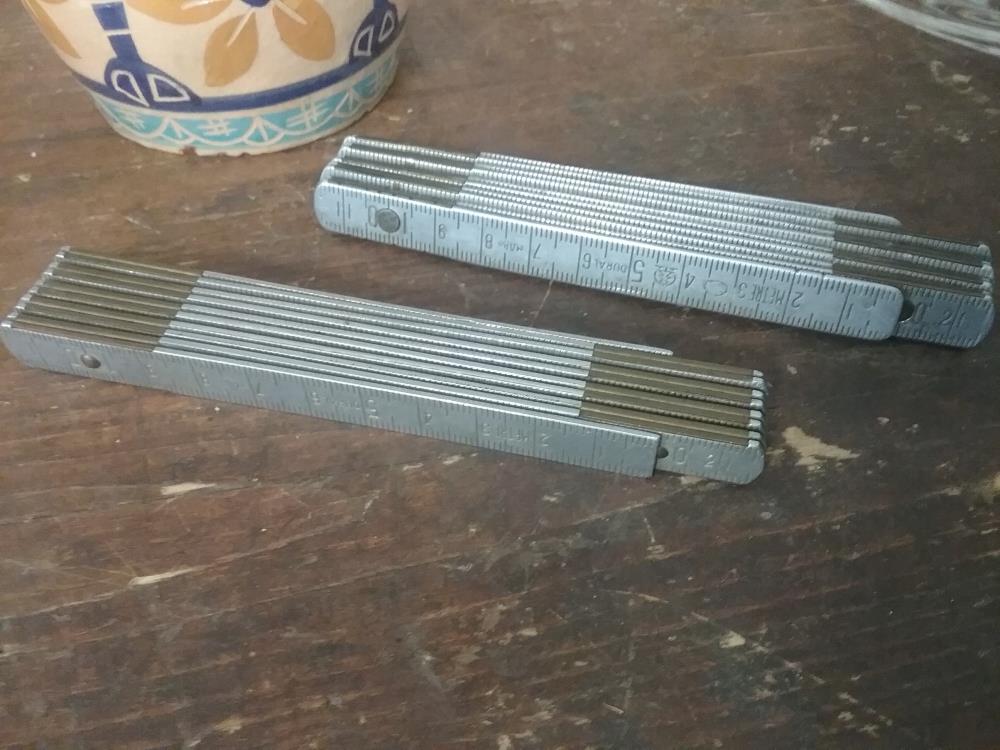 METRE METAL ANCIEN