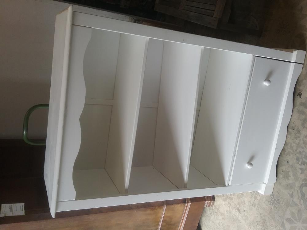 ETAGERE BLANCHE 1T