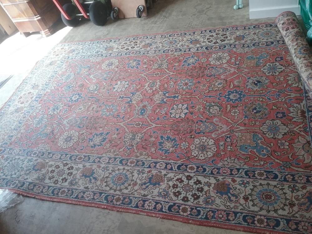 TAPIS ROSE 175X275