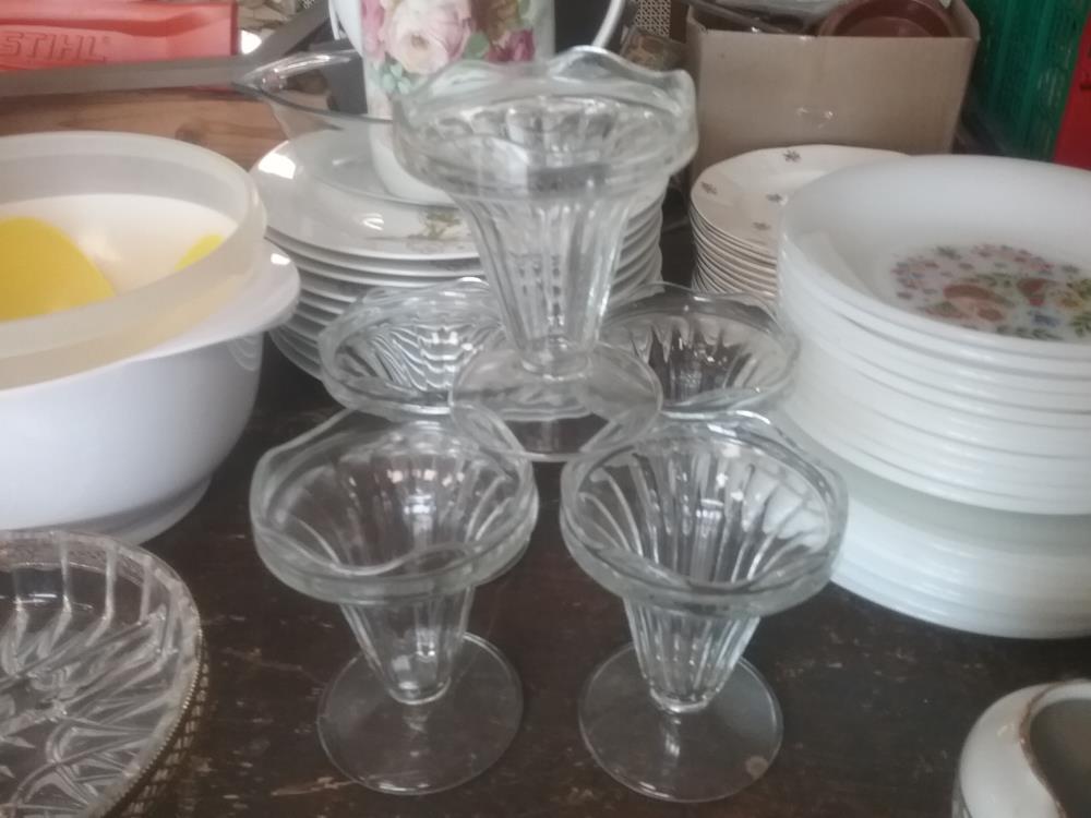 COUPE A GLACE VERRE