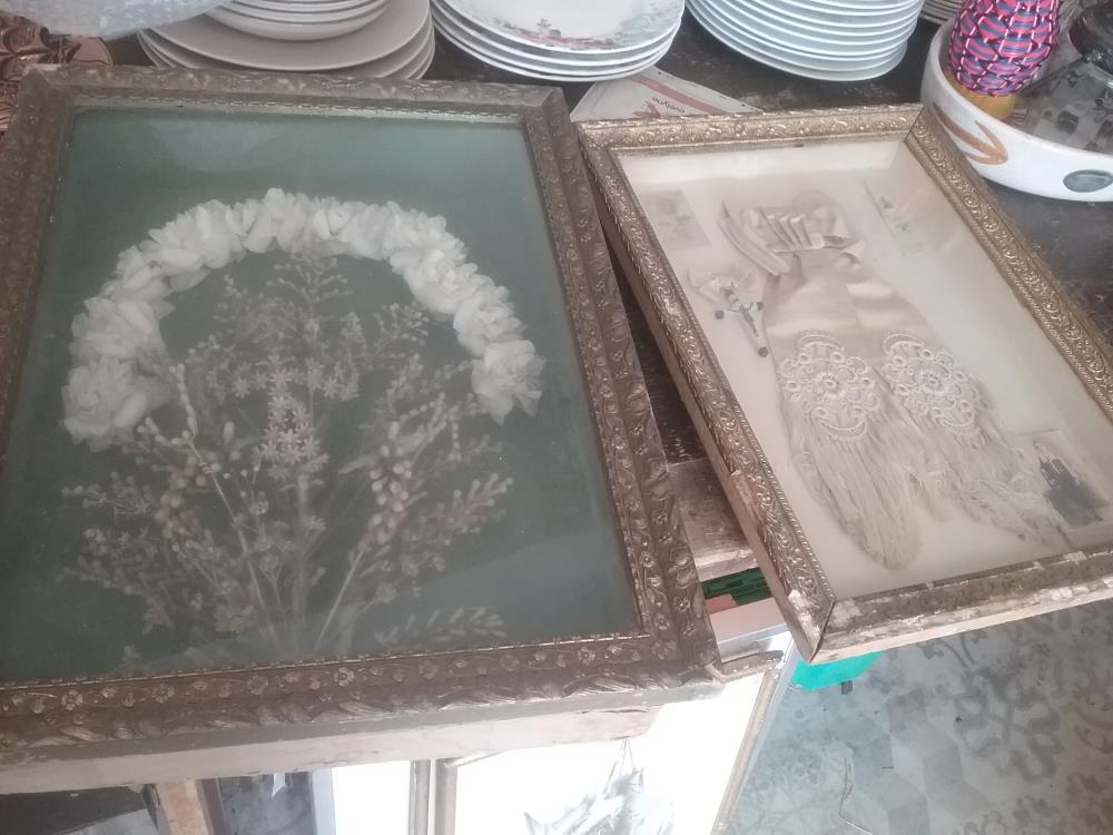 CADRE VITRINE ANCIEN 