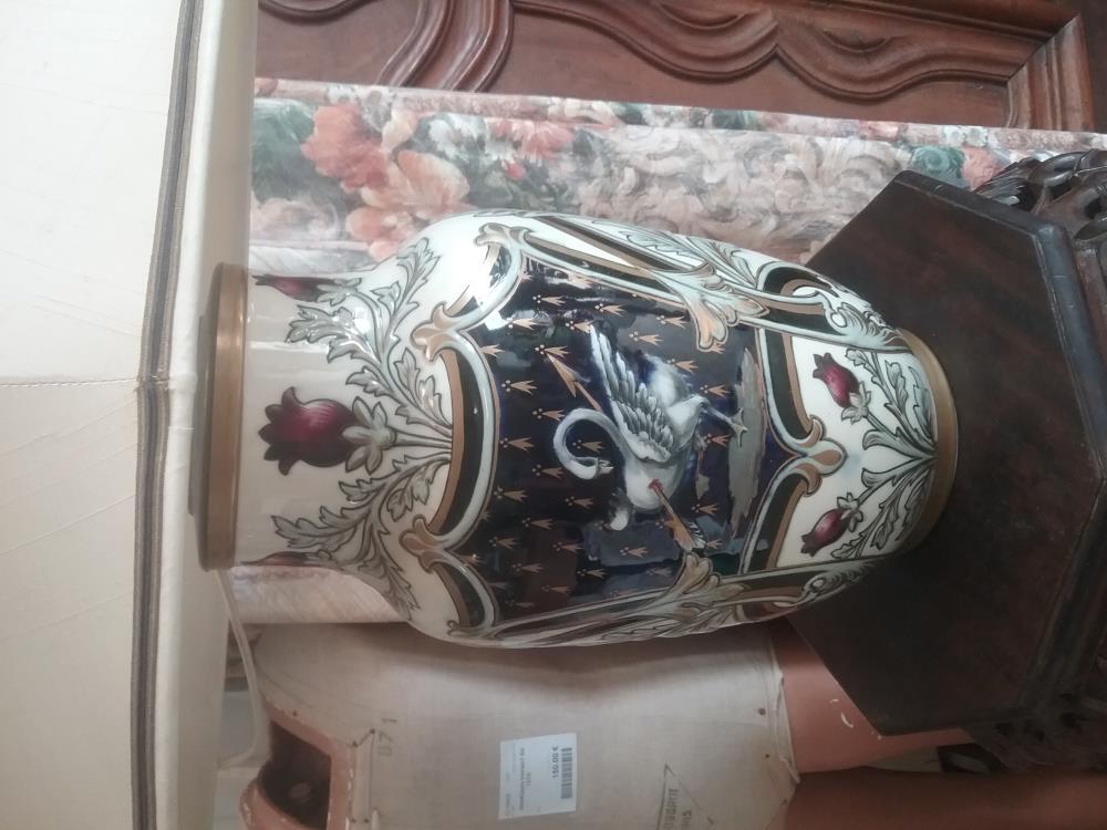 LAMPE  AU CYGNE BRETON LUNEVILLE