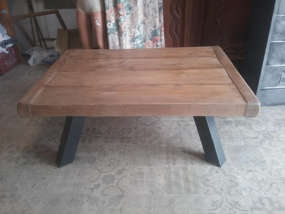 TABLE BASSE BOIS MASSIF