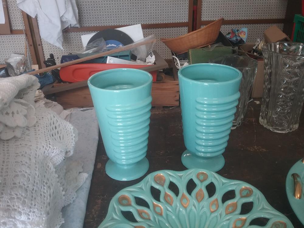 PAIRE DE VASES ST CLEMENT