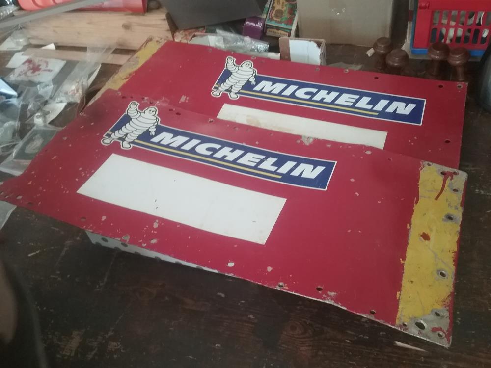 PLAQUE TÔLE MICHELIN 