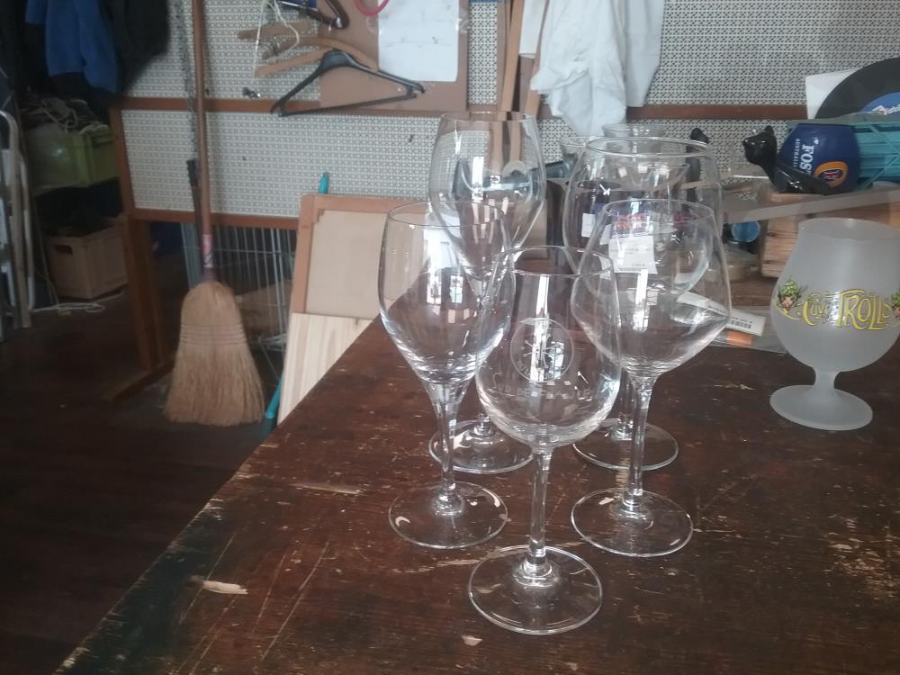 LOT 5 VERRES A DÉGUSTATION 
