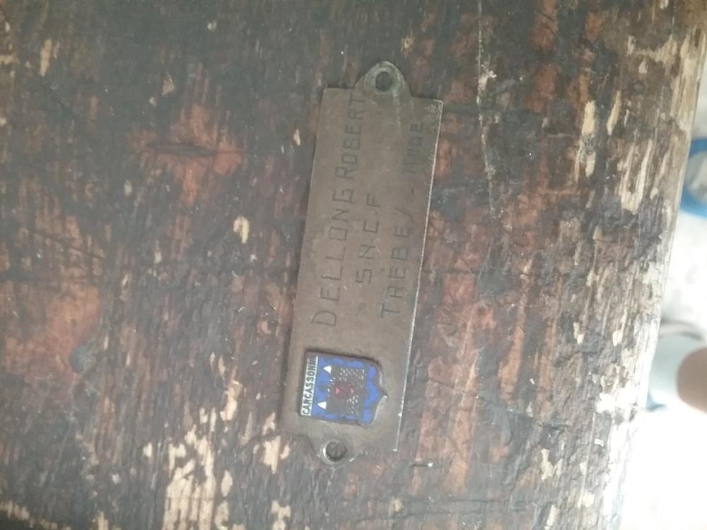 PLAQUE CARCA SNCF