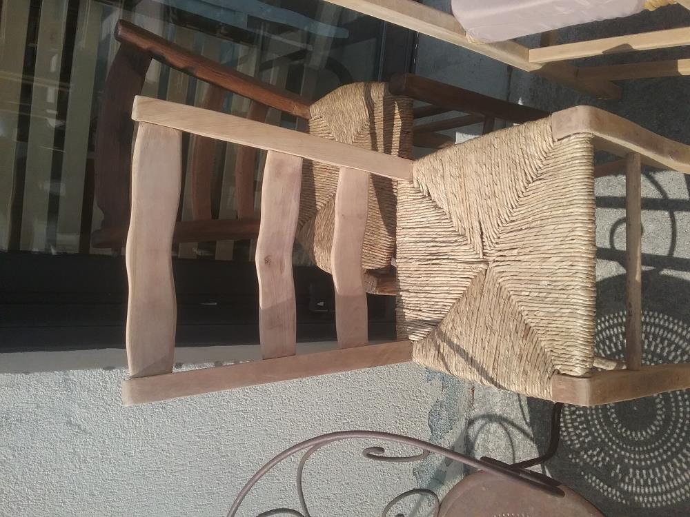 CHAISE PAILLE