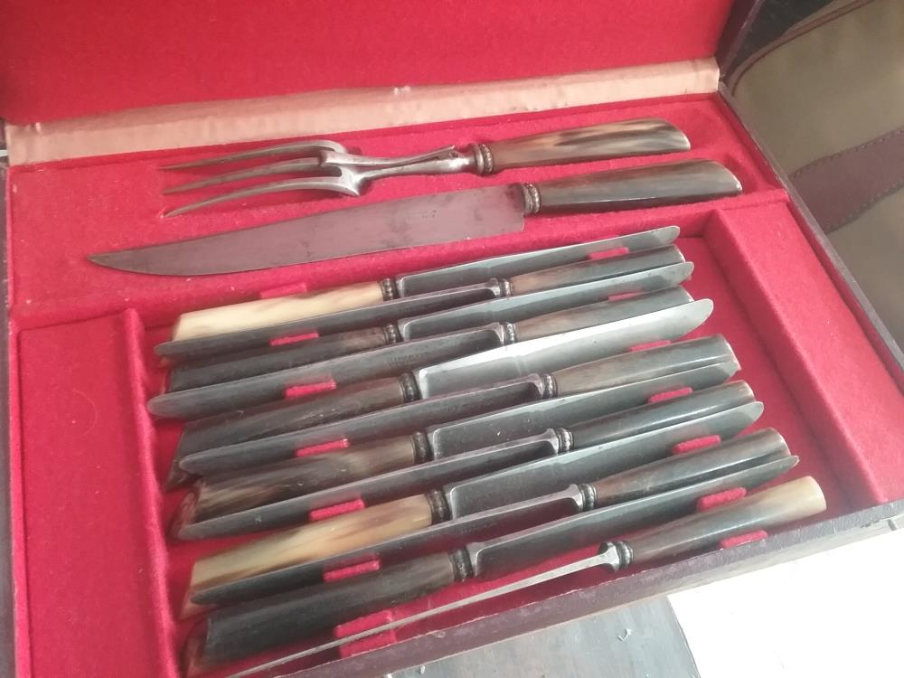 SERVICE A GIGOT CORNE ACIER DESSORBES