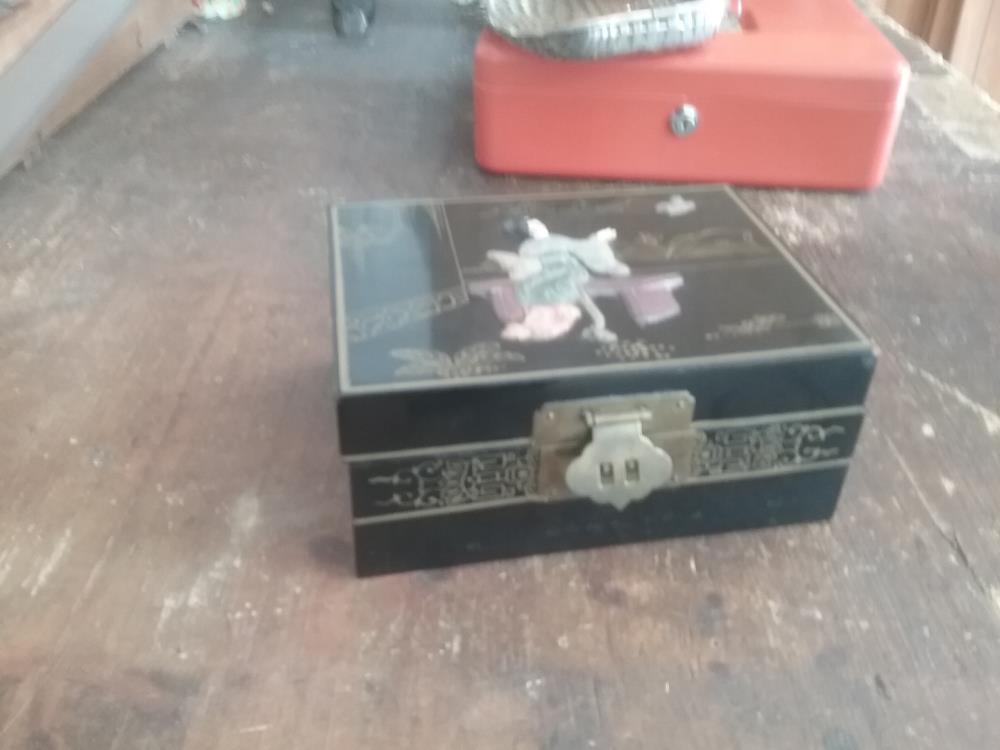 BOITE BIJOUX LAQUE ASIE 