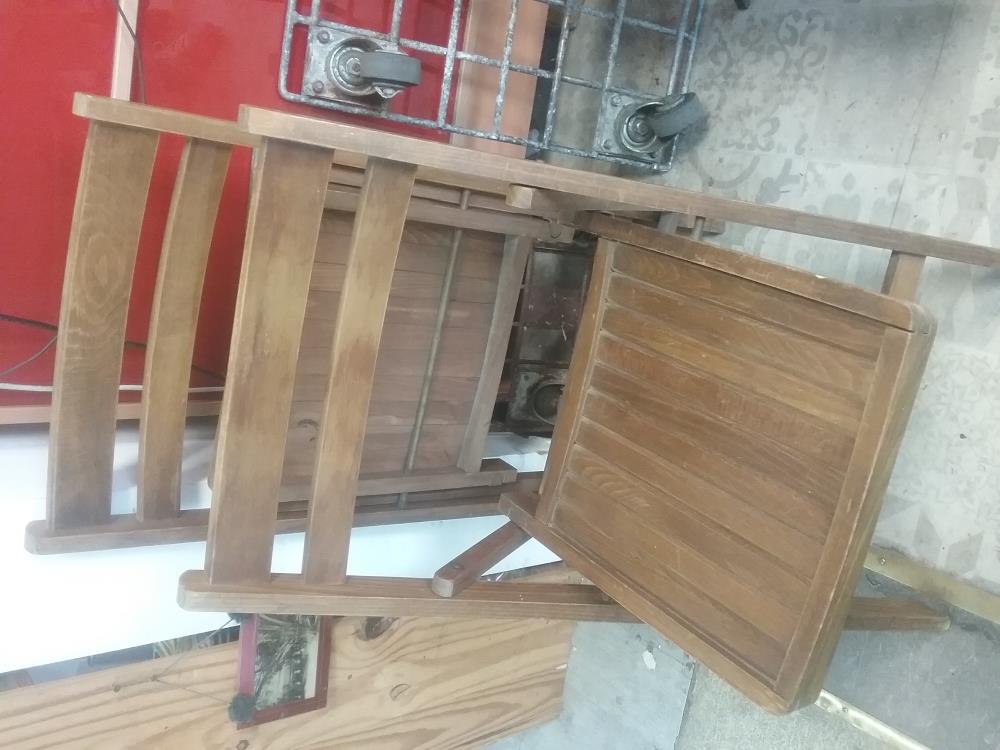 CHAISE PLIANTE BOIS 