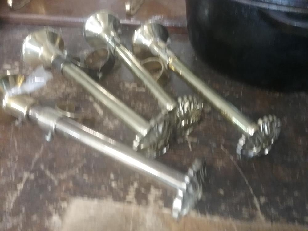 4 ACCROCHE RIDEAUX LAITON