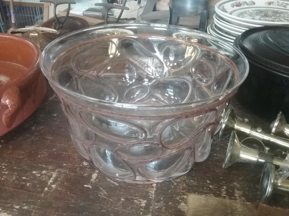 COUPE VERRE ET METAL