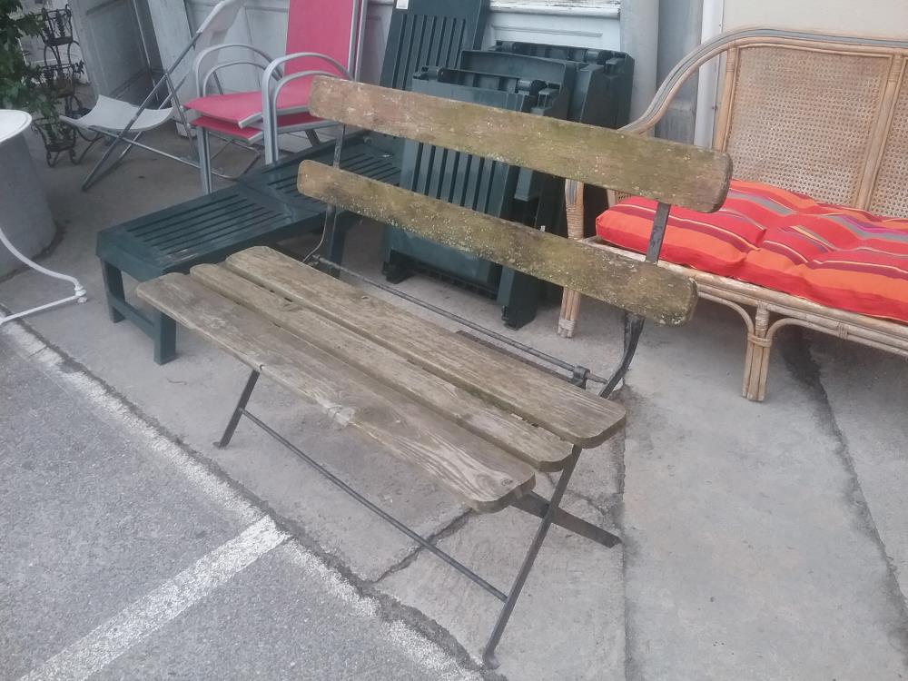 BANC PLIANT BOIS