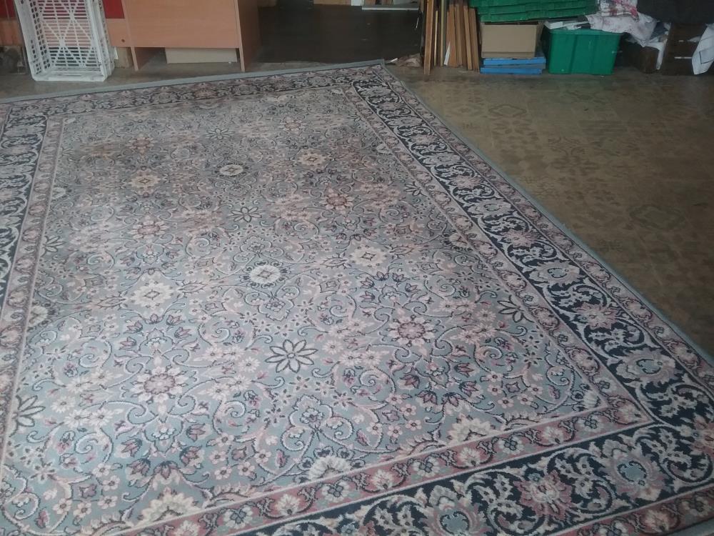 TAPIS ROSE MECANIQUE 300X200
