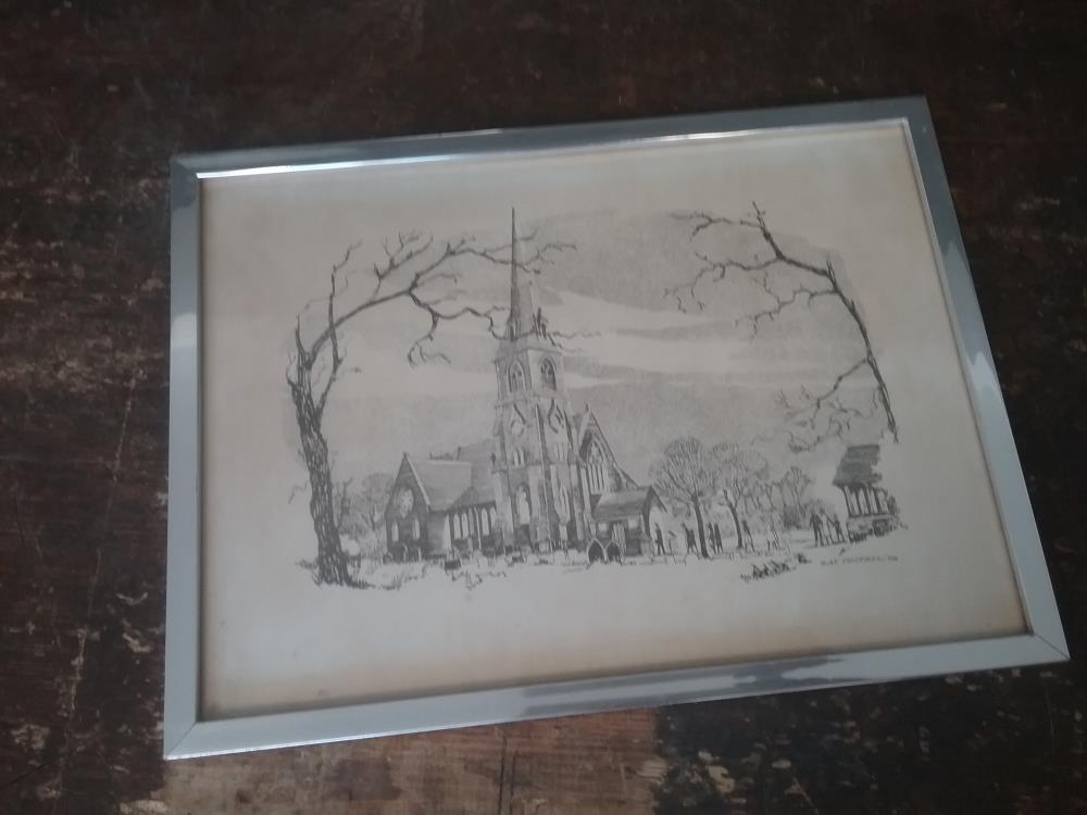 GRAVURE EGLISE