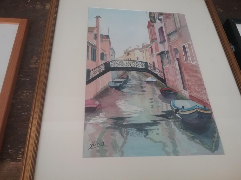 TABLEAU VENISE SIGNÉ FERRAND