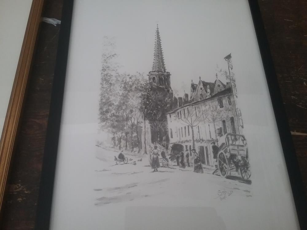 CRAYON CATHÉDRALE DE MIREPOIX