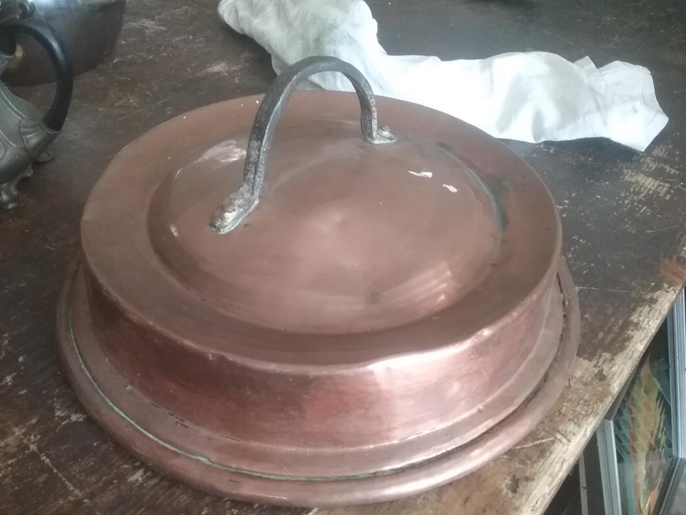 COUVERCLE DE TOURTIERE CU