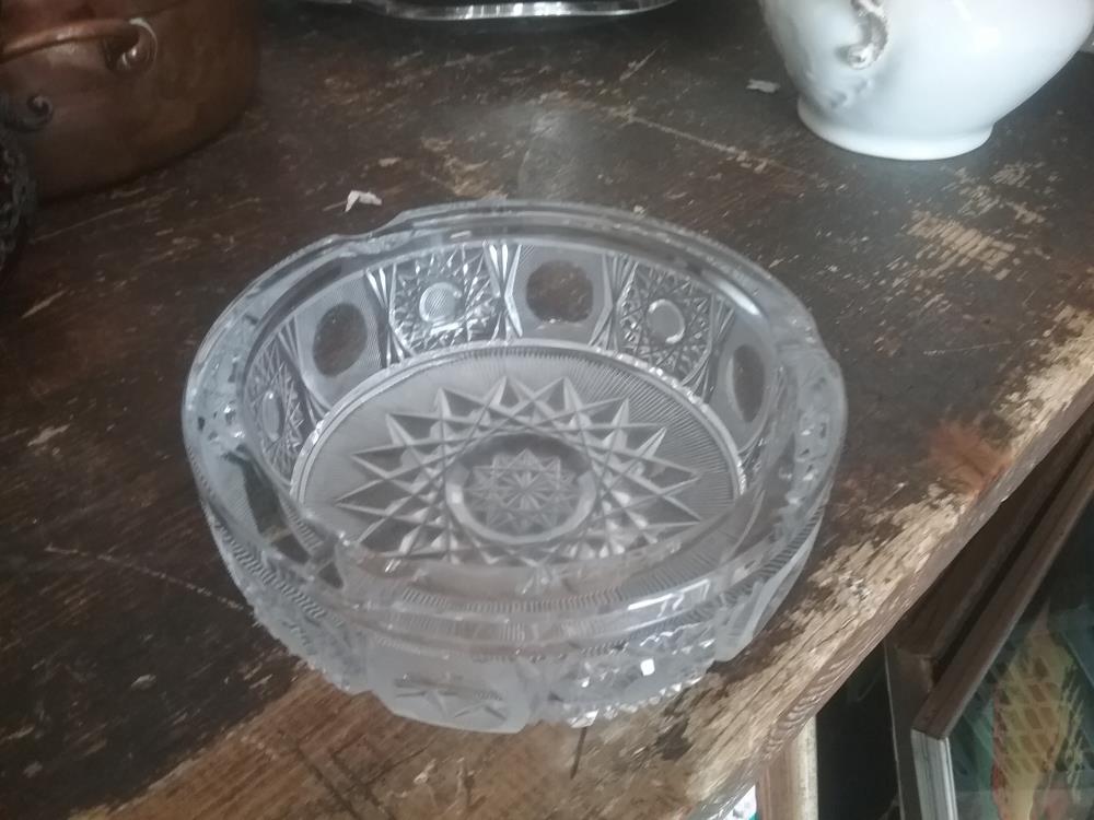 CENDRIER CRISTAL