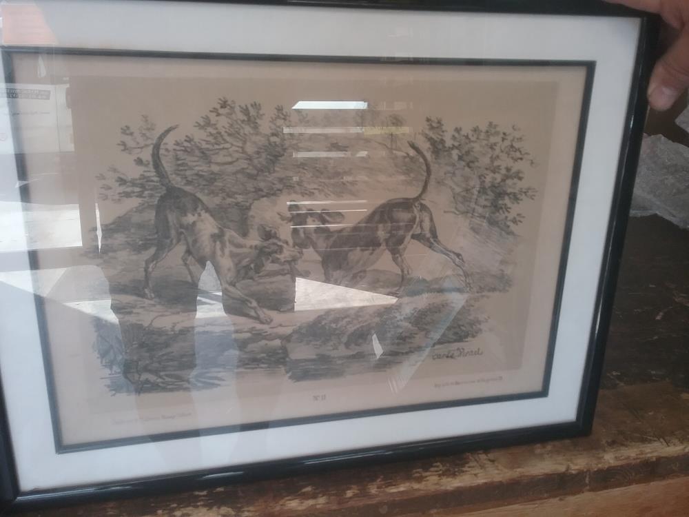 GRAVURE CHASSE 