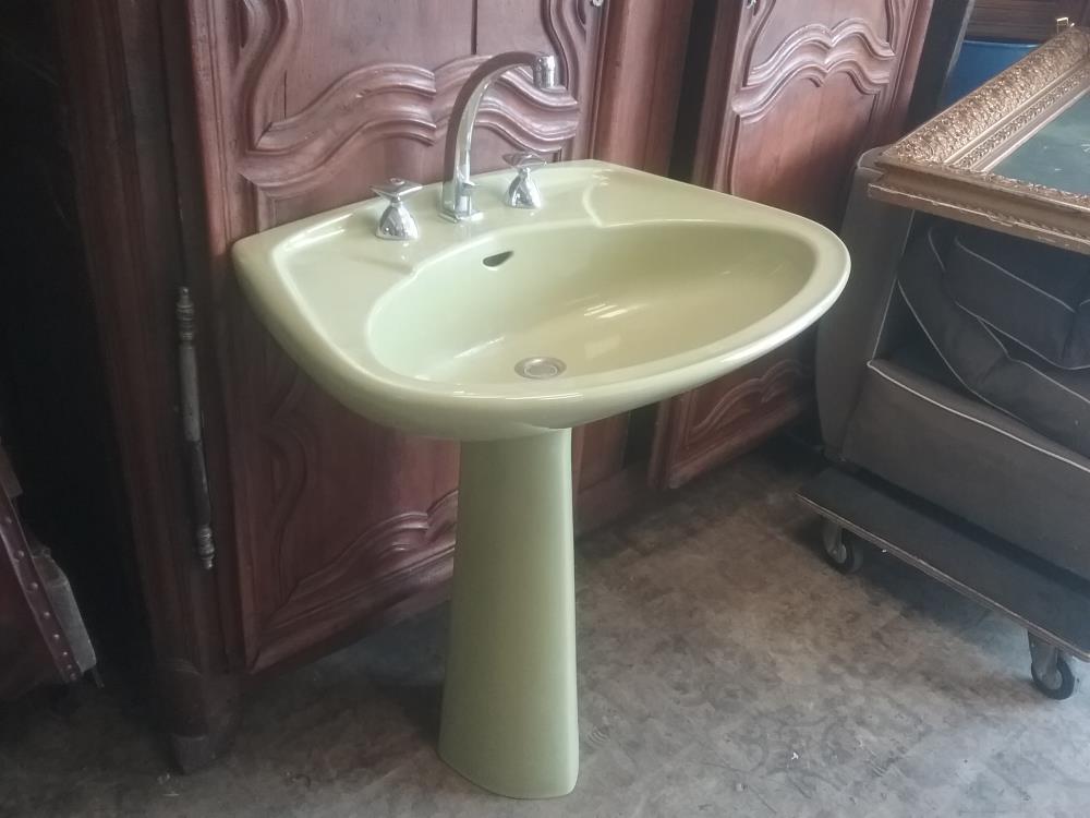 LAVABO VINTAGE VERT