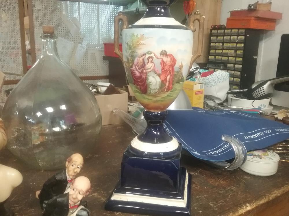 VASE BLEU TGM
