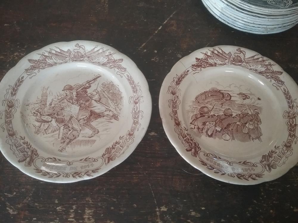 2 ASSIETTES 14/18