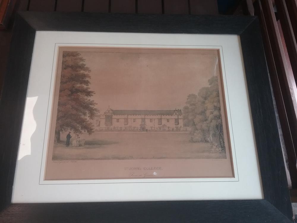 GRAVURE ST JOHN'S COLLEGE