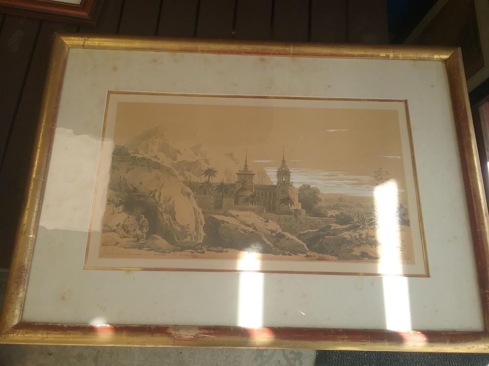 GRAVURE COUVENT ST DOMINIQUE MURCIE