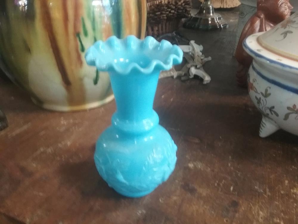VASE BLEU