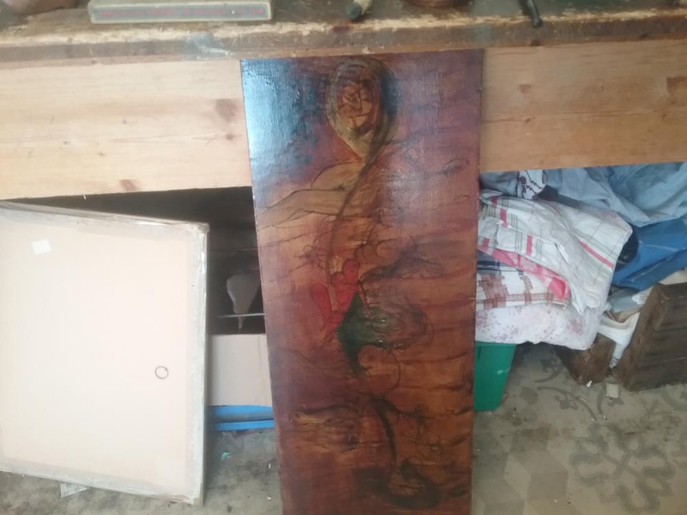 PEINTURE SUR PANNEAU