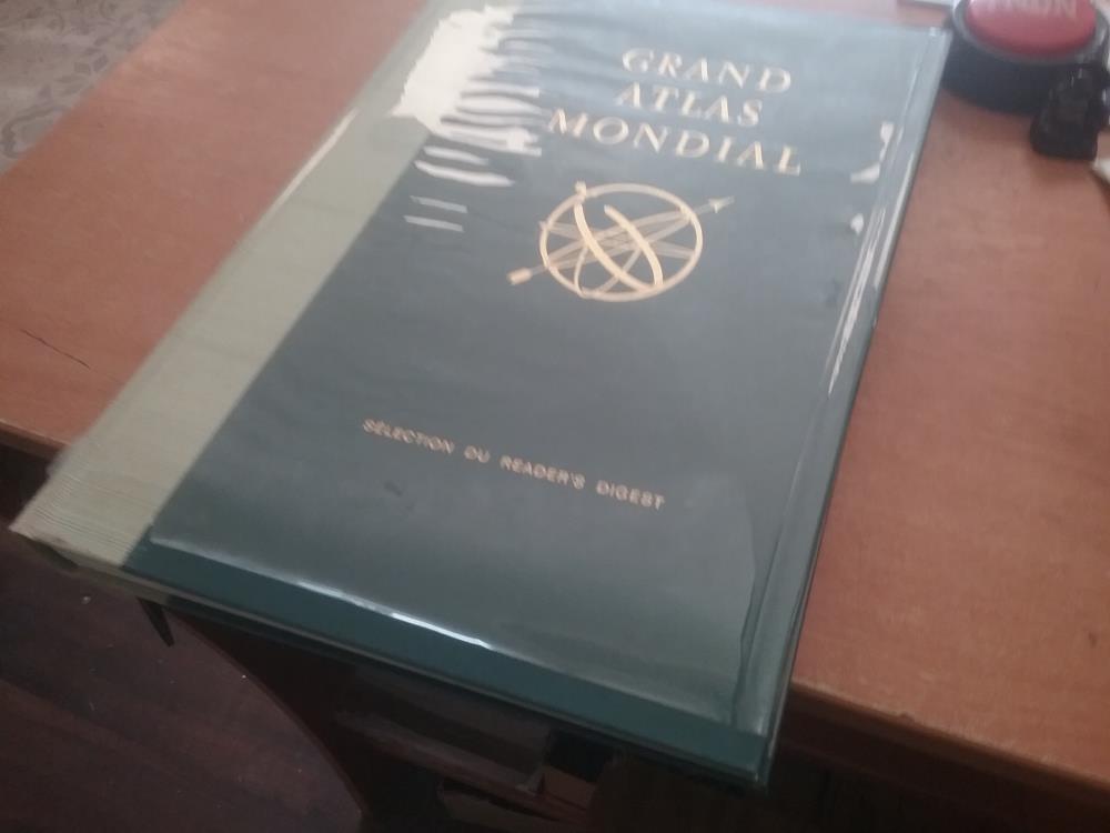LIVRE ATLAS MONDIAL 1963