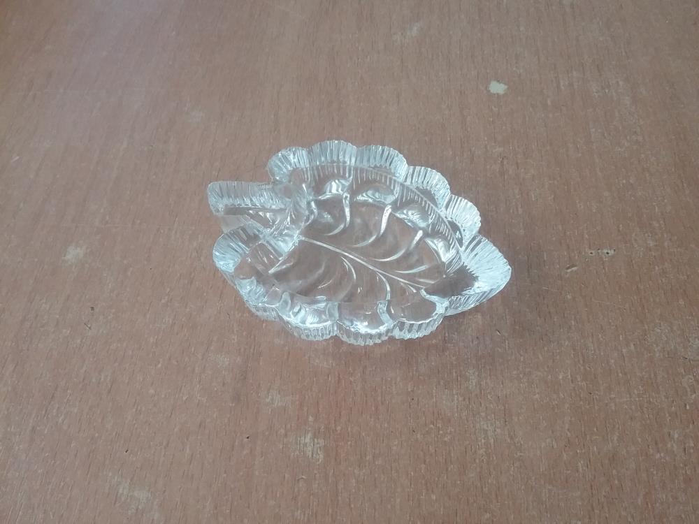 COUPELLE FEUILLE CRISTAL
