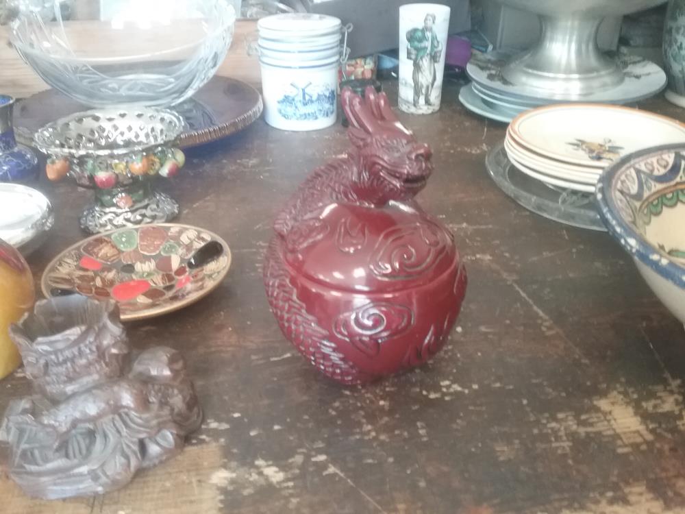 BRULE ENCENS DRAGON ROUGE