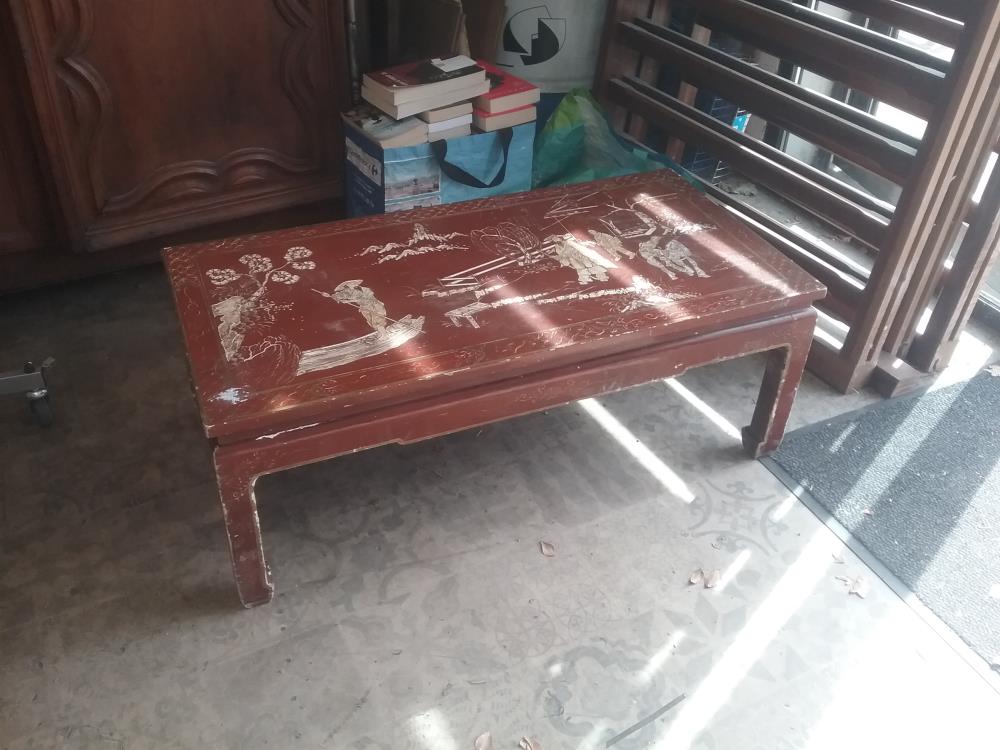 TABLE BASSE ASIE