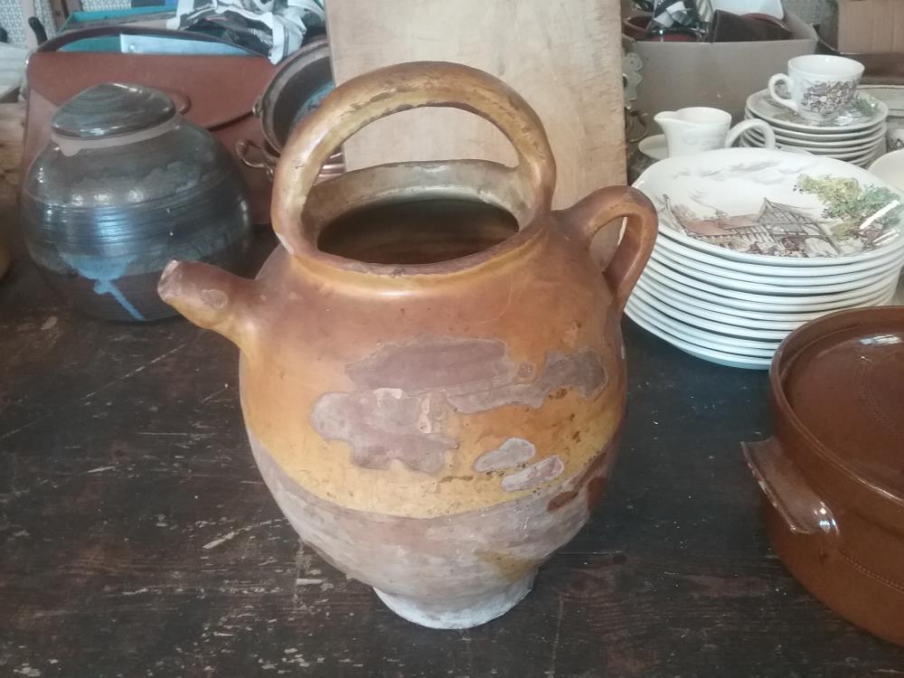 CRUCHE VERNISSEE ANCIENNE