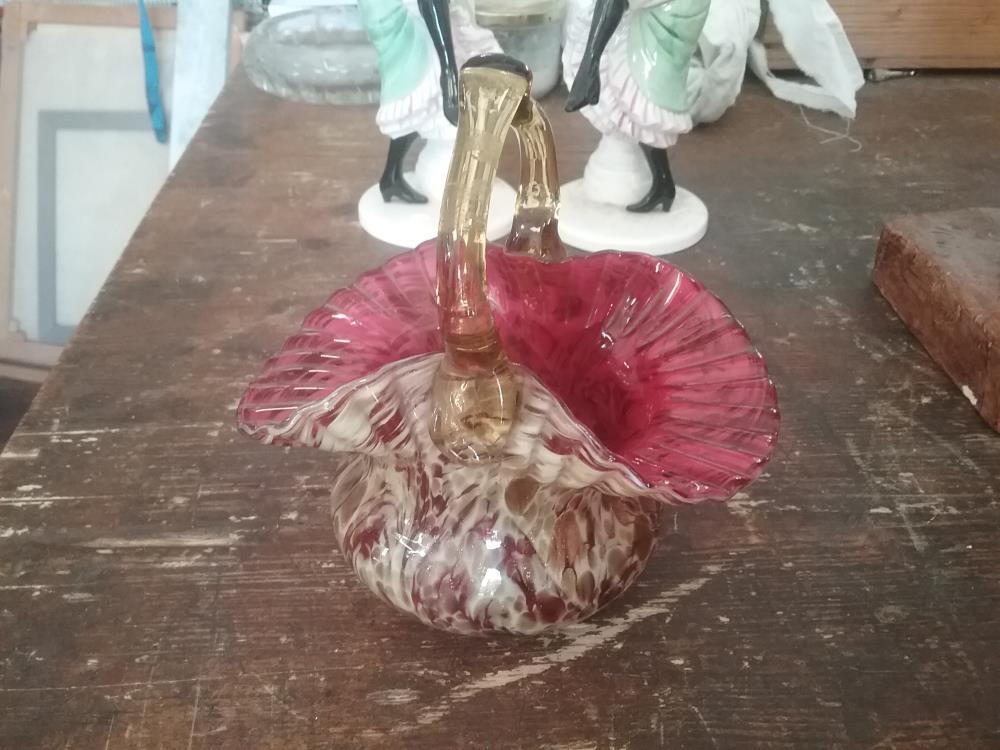 CORBEILLE VERRE MURANO