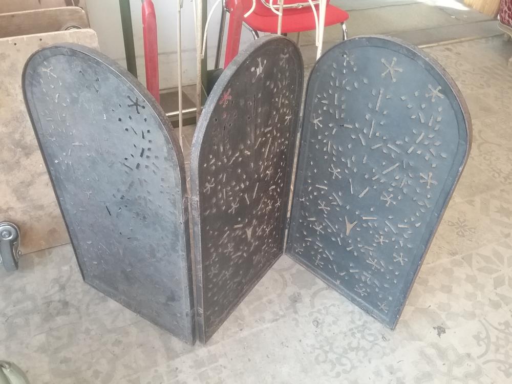 PAREFEU 3PANNEAUX METAL